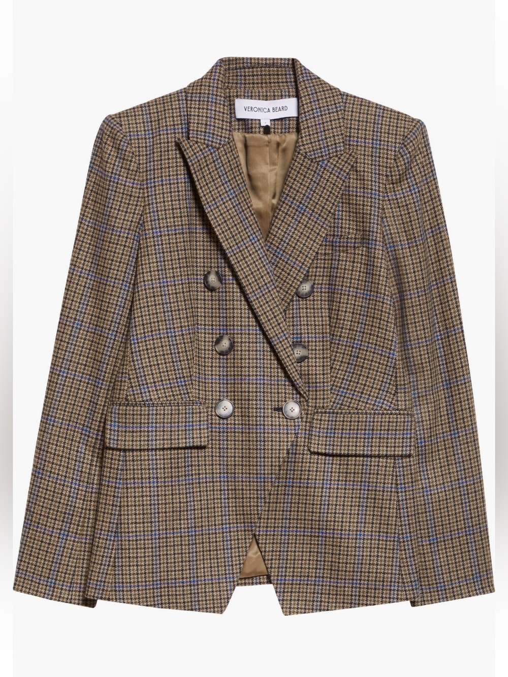 Veronica Beard Double-Breasted Miller Dickey Jacket Sz 6 NWT